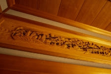 浮造り加工 写真